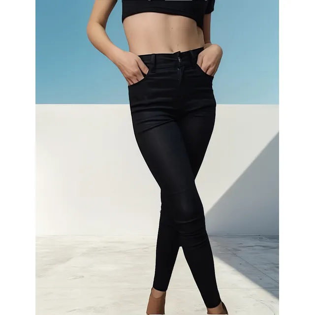 Pantalón De Vestir Jeans Bengalina Chupin