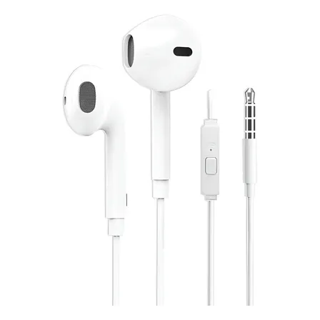 Fone De Ouvido Com Fio Com Controle E Microfone 3.5mm Ej30
