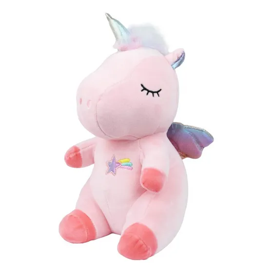 Peluche Unicornio Con Alas Juguete Re Lindo Para Niñas