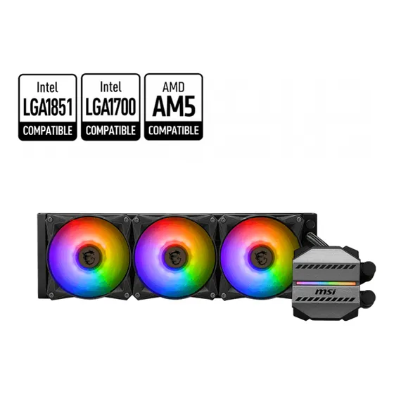Refrigeracion Liquida Cooler Msi Mag Coreliquid M360 Rgb Fan