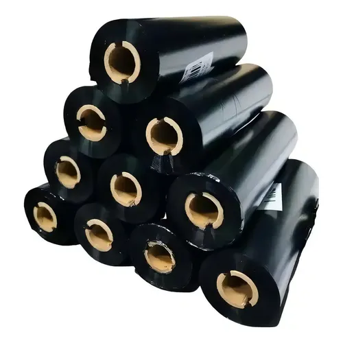 4 Ribbon Para Impressora Térmica 110mmx60m Papel Preto | MercadoLivre
