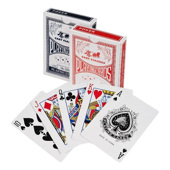 Mazo De Cartas Poker 988 X12 Por Mayor Baraja De 50 Naipes
