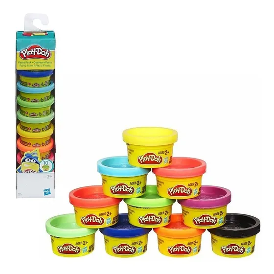 Set Play Doh Masas Party Pack X 10