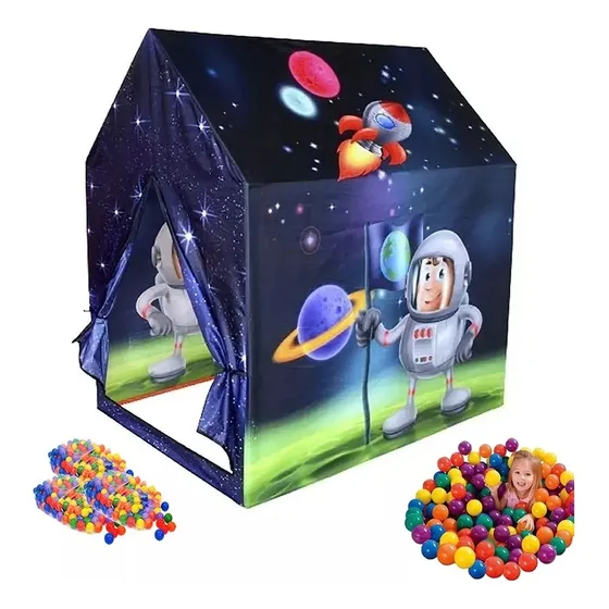 Carpa Casita Infantil Juego Para Niños Pelotero + 100pelotas