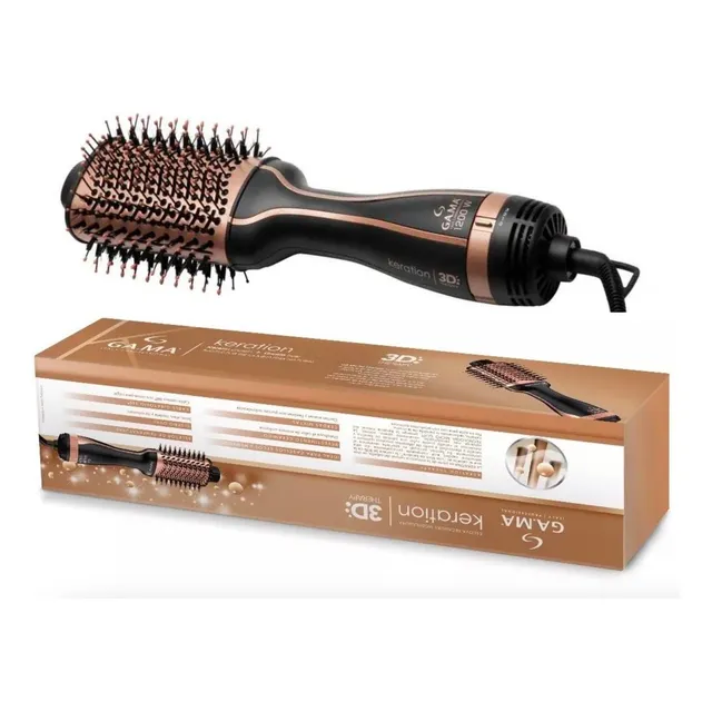 Cepillo Secador Voluminizador Gama Keration Brush 3d - 1300w