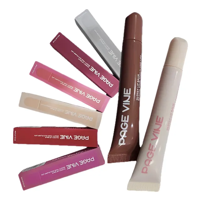 Labial Page Vine Gloss Larga Duración Dupe Rode 8 Tonos
