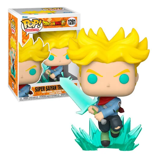 Funko Pop Dragon Ball Super Super Saiyan Trunks With Sword