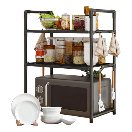 Estante Organizador Microondas Sobre Mesada Cocina Rack Estante Organizador Microondas Sobre Mesada Cocina Rack