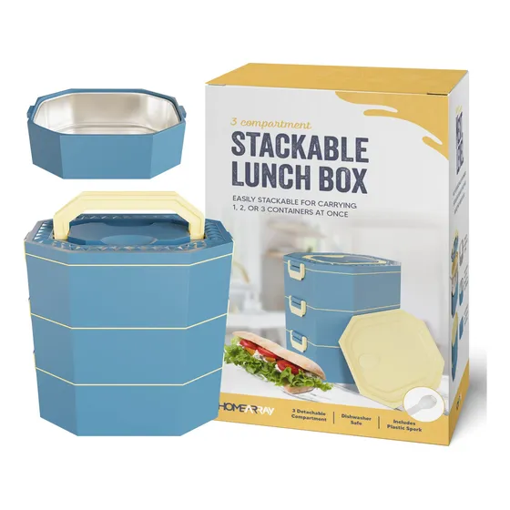 Caja De Almuerzo Adulto Caja De Almuerzo De Acero 13fns