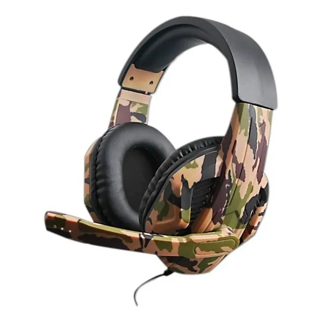 Auricular Gamer Camuflado 3.5 Ps4/cel Jedel Gh237 - Ins 