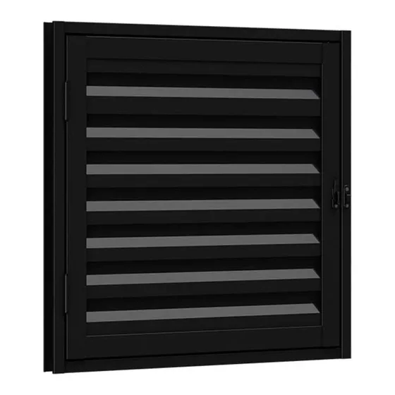 Porta De Aluminio Para Alçapão 60x60cm Riobras Wt