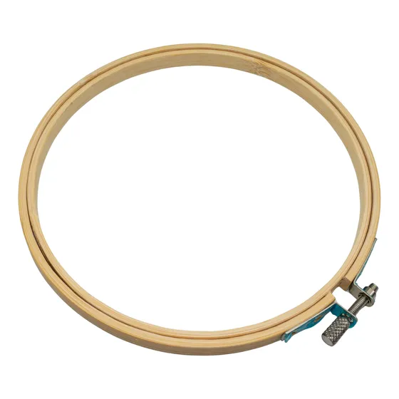Bastidor 8''20cm Para Bordar De Madera Bambú