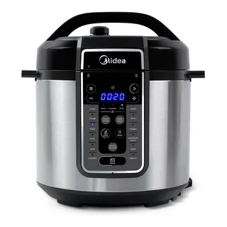 Panela De Pressão Elétrica 6 L Mastersteam Inox Midea Cor Cinza 127v Panela De Pressão Elétrica 6 L Mastersteam Inox Midea Cor Cinza 127v