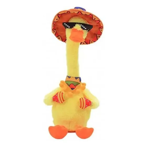 Pato Bailarín Música Repite Voces Baila Usb Clicshop