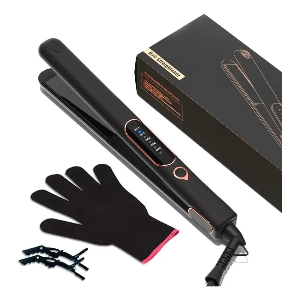 Prancha Chapinha Profissional Bivolt 230°C Íons Negativos Revestimento Cerâmico