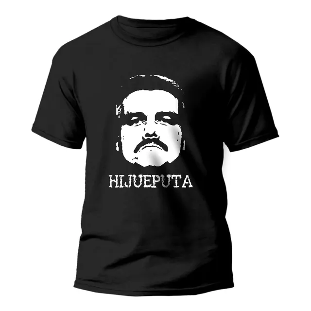 Camiseta Ou Babylook Narcos, Pablo Escobar, Hijueputa