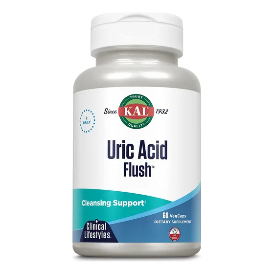 Kal Uric Acid Flush, Suplemento Para La Salud De Las Articul