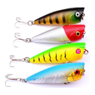 Señuelo Para Peces De Mar, Mxffg-004, 4pzas 6x2cm, Multicolo Señuelo Para Peces De Mar, Mxffg-004, 4pzas 6x2cm, Multicolo