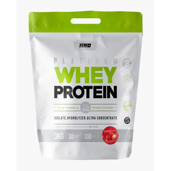 Whey Protein 3 Kg Star Nutrition Proteina De Suero