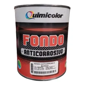 Fondo Anticorrosivo Blanco 1/4 Galón- Quimidal