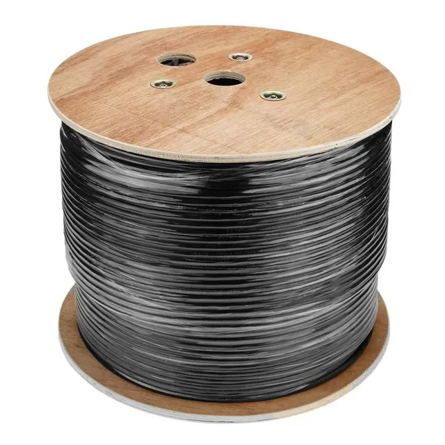 Bobina Rollo Cable Red Ftp Exterior 100% Cobre 305 Metros