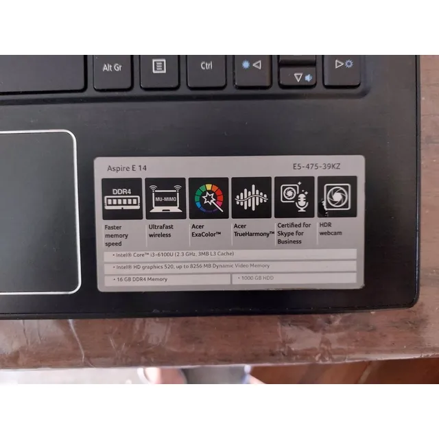 Acer E15 Laptop