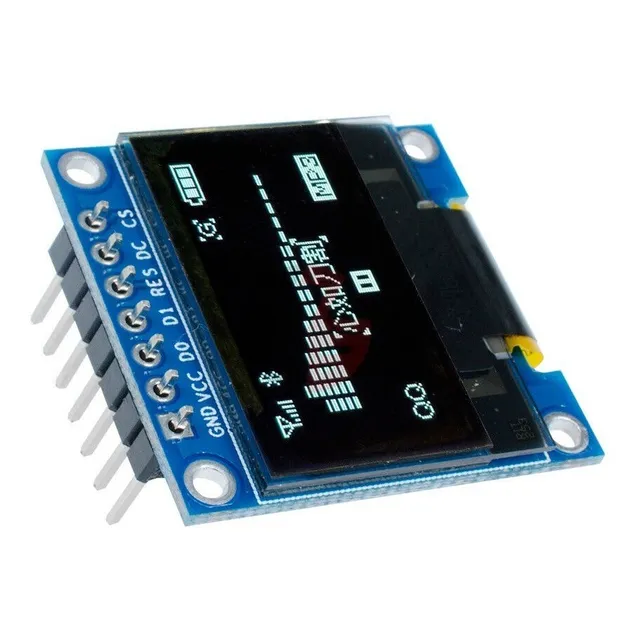 Pantalla Oled Display Blanco Led Lcd 0.96 128x64 Spi Arduino