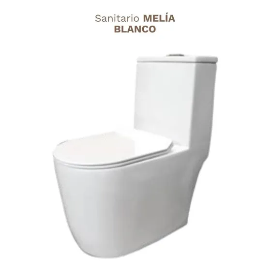 Sanitario Modelo Melia Blanco