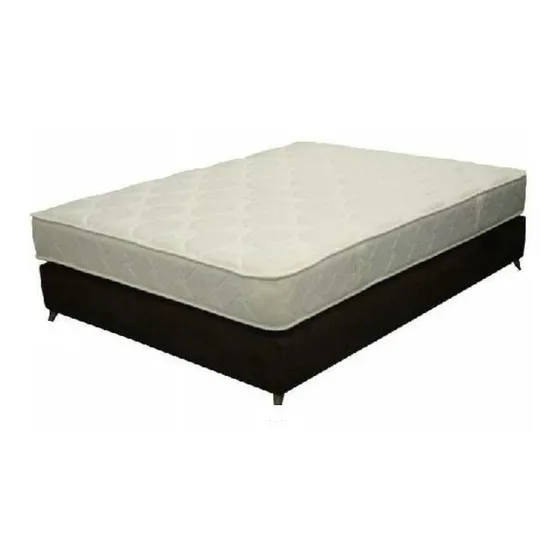 Base Cama + Colchoneta Acolchada + 2 Almohadas 100x190