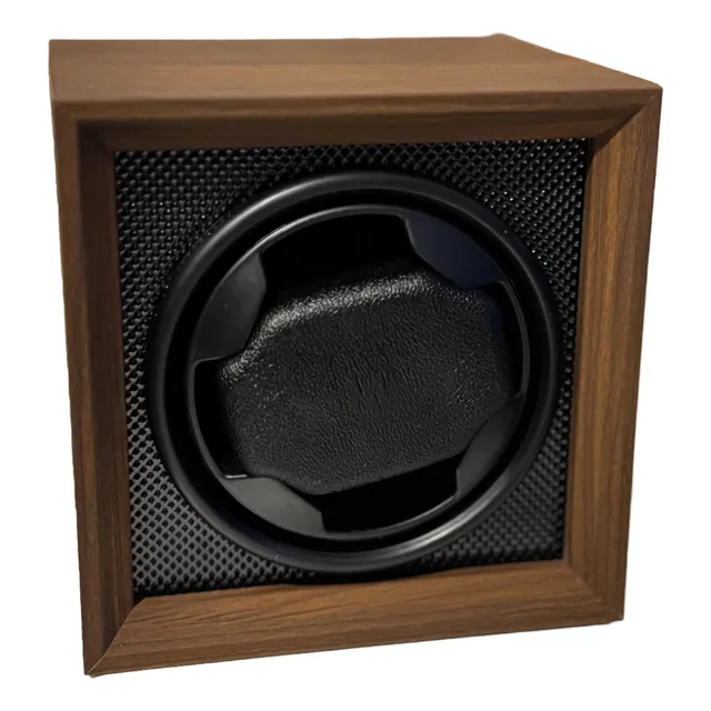 Caja Bobinadora Para Relojes Automáticos Super Silenciosa Negro