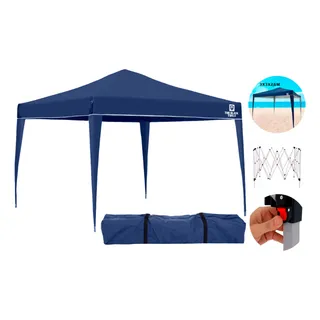 Tenda Praia Gazebo DobrĂĄvel ImpermeĂĄvel 3x3m Barraca Camping Tenda Praia Gazebo DobrĂĄvel ImpermeĂĄvel 3x3m Barraca Camping