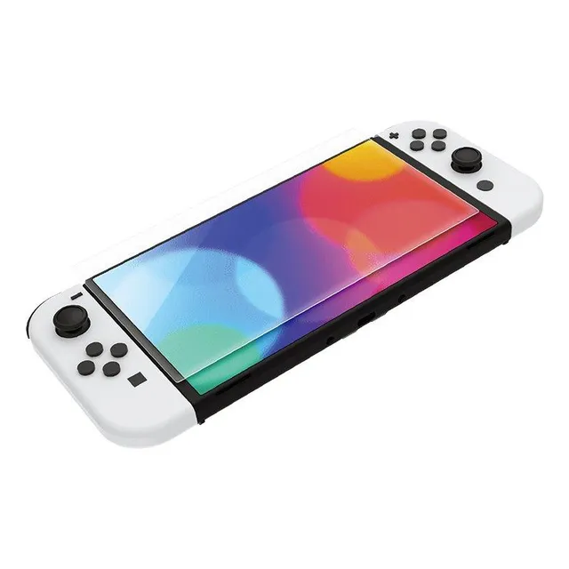Protector Pantalla Nintendo Switch Oled  Vidrio Templado X2
