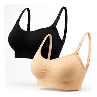 Kit 2 Top Sutiã Sensual Com Alça E Fecho Ajuståvel Premium Kit 2 Top Sutiã Sensual Com Alça E Fecho Ajuståvel Premium