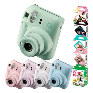 CĂąmera Instax Mini 12 Fujifilm + 20 Filmes Lindos Variados CĂąmera Instax Mini 12 Fujifilm + 20 Filmes Lindos Variados