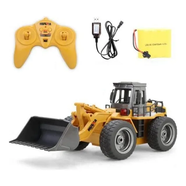 Bulldozer Control Remoto 1:16 Escala