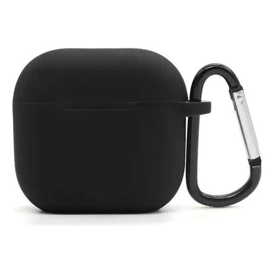 Funda Para AirPods 4 De Silicona Protectora Con Gancho