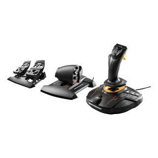 Joystick Thrustmaster T16000m Fcs Pack Com Pedais Pc 3d Joystick Thrustmaster T16000m Fcs Pack Com Pedais Pc 3d