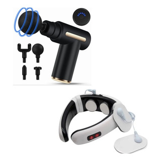 Facial Gun Masajeador Usb Electróestimulador Cuello Cervical Facial Gun Masajeador Usb Electróestimulador Cuello Cervical