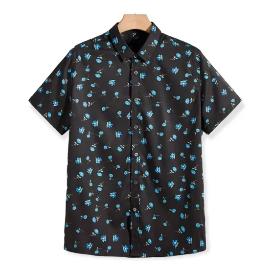 Camisas Para Caballeros Tipo Hawaiana 0294