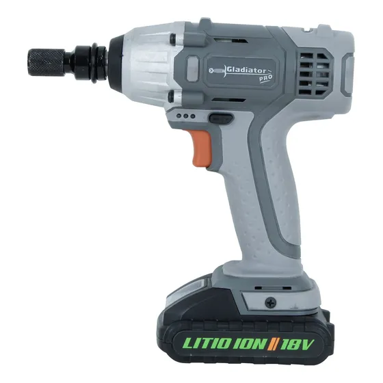 Llave De Impacto 18v P/ Atornillador Recargable Ali 812/18
