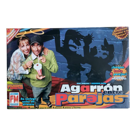 Juego De Mesa Agarron Entre Parejas - Adal Ramones