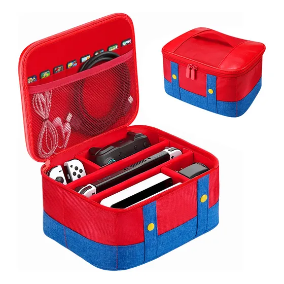 Estuche Funda Para Nintendo Switch / Oled Accesorios Viaje