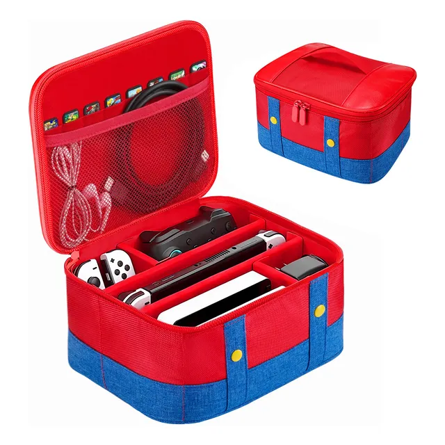 Estuche Funda Para Nintendo Switch / Oled Accesorios Viaje