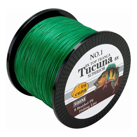 Linha Pesca Multifilamento Carretel 500 Metros 8 Fios 0,50mm
