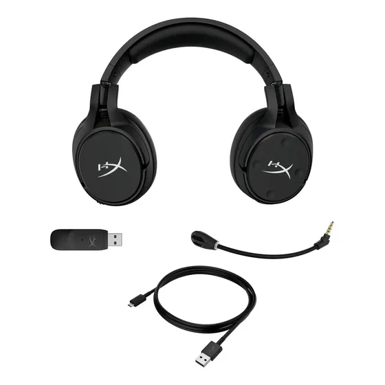 Fone De Ouvido Headset Hyperx Cloud Flight S Sem Fio E Gamer Preto