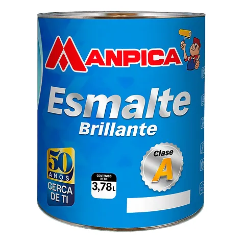 Pintura Esmalte 1/4 Galon Avellana Manpica