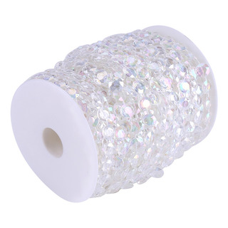 Cadena Para Cortinas De Boda Con Cuentas De Cristal Acrílico Cadena Para Cortinas De Boda Con Cuentas De Cristal Acrílico