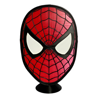 Spiderman Lámpara Impresión 3d 16 Colores De Luz Spiderman Lámpara Impresión 3d 16 Colores De Luz