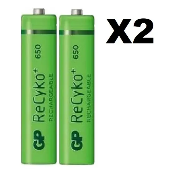 Batería Pilas Aaa  Recargable 650 Mah Telefono  Panasonic