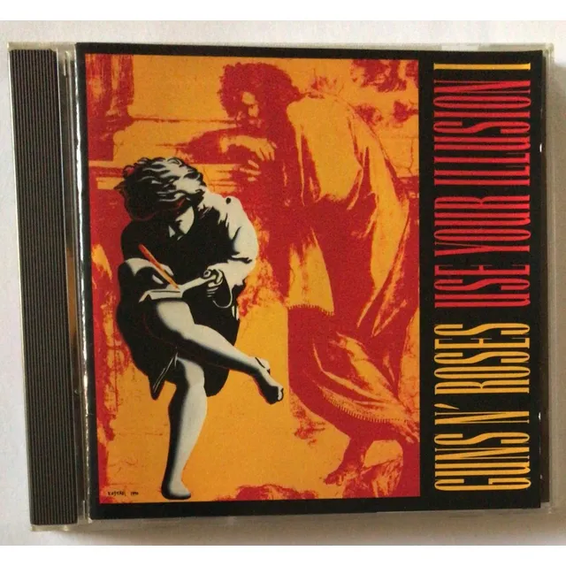 Guns N Roses. Use Your Illusion I. Cd Y Bandera Usado..
